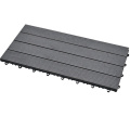 Wholesale DIY Wooden Floor Snap Deck Tiles Composite Wood Interlocking Deck Tile for Patio Garden Swimming Pool Balcony Walkway